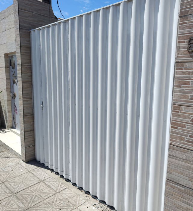 Portões deslizantes e de correr — serralheria CG Inox e Ferro em São José SC